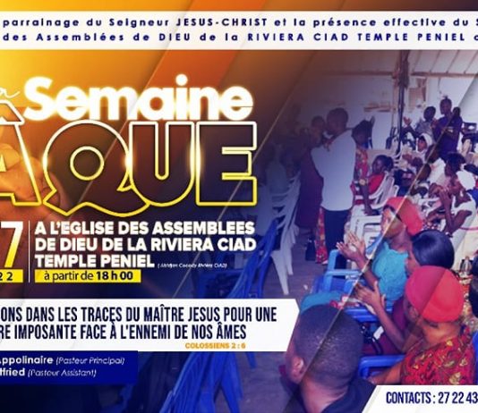 La semaine de Pâques